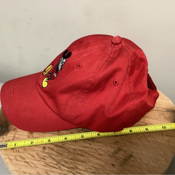 Mickey Mouse Baseball Hat / Cap - Embroidered w / Rhinestones - Excellent - Picture 10 of 12